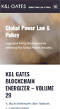 Mobile Screenshot of globalpowerlawandpolicy.com